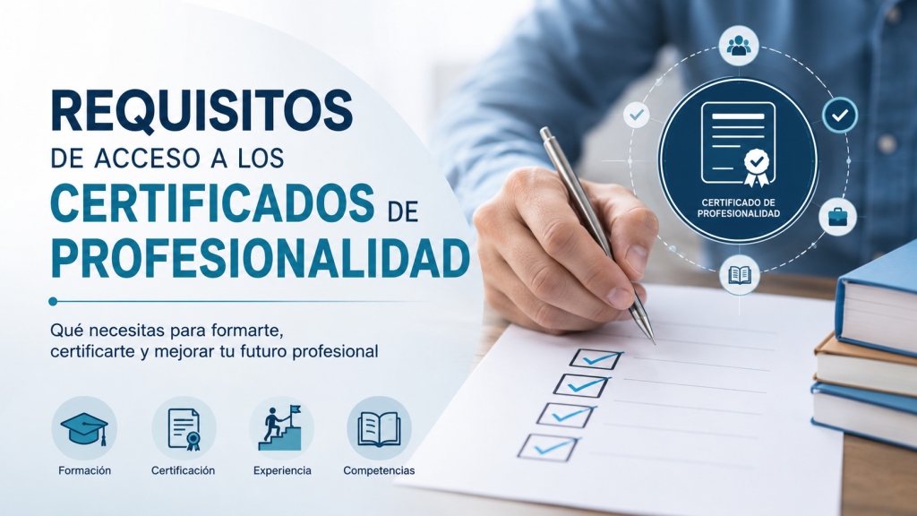 Requisitos de acceso a los certificados de profesionalidad