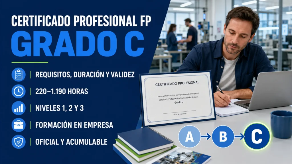 Certificado Profesional de Formación Profesional Grado C