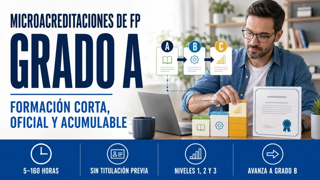 Microacreditaciones de Formación Profesional Grado A