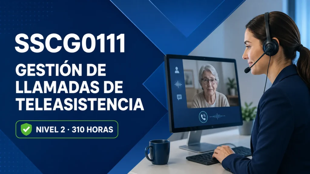 SSCG0111 Gestión de llamadas de teleasistencia