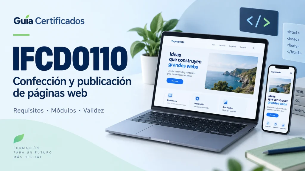 IFCD0110: Confección y publicación de páginas web